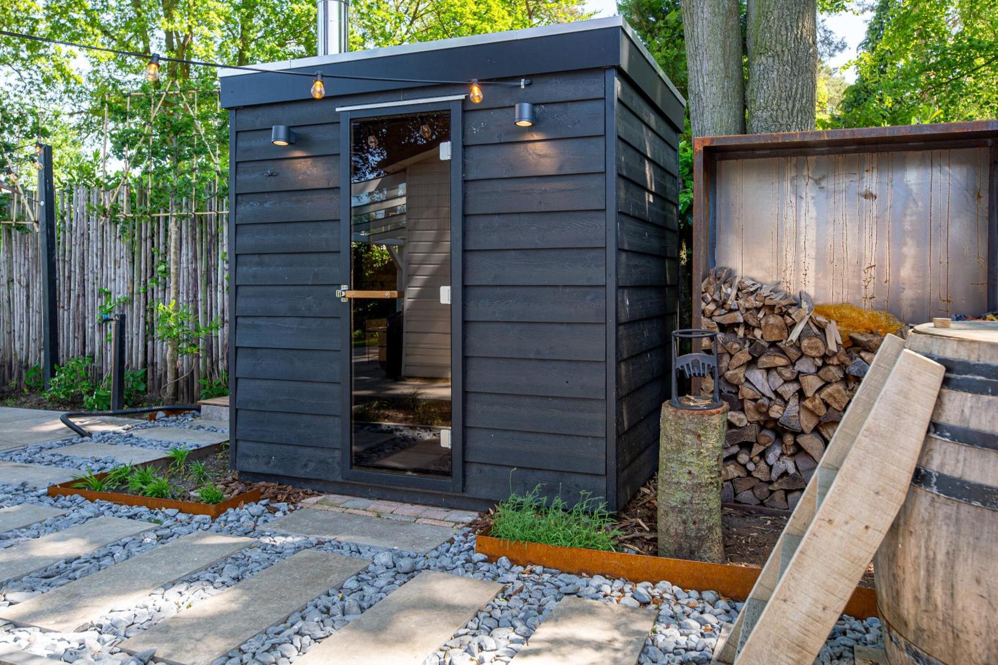 86, Bed & Outdoor Wellness - Sauna, Hottub, Icebath & Outdoor Shower Included! Ойстервейк Екстер'єр фото
